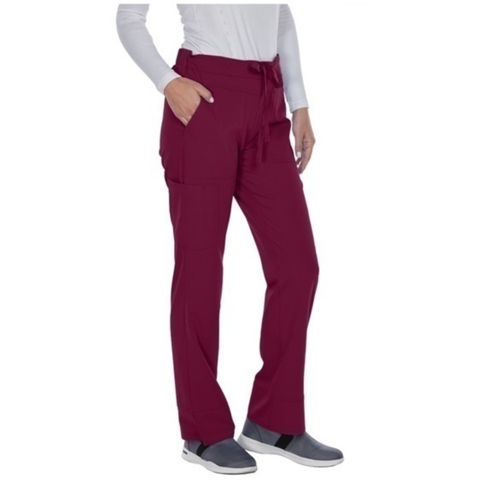 Grey's Anatomy Signature 2207 Women's Callie Low Rise Scrub Pant Wine Small